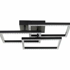 Luminaires Brilliant Ranni Plafonnier LED Noir, 1 lumière* Éclairage Led