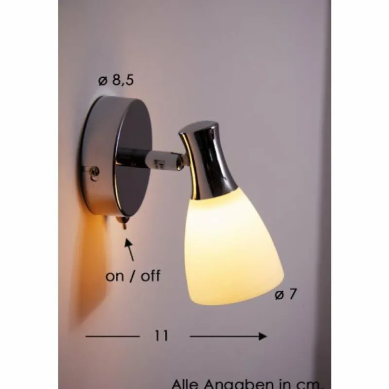 Luminaires Reality Reality Spot mural Blanc, 1 lumière