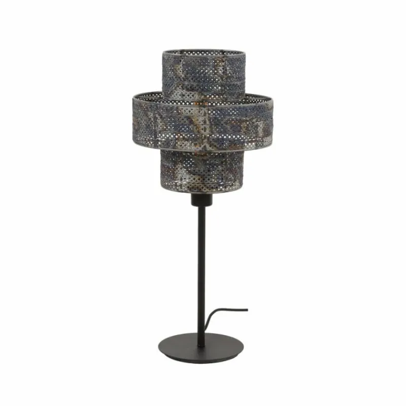 hofstein Reimonde Lampe à poser Brun, Noir, 1 lumière* Lampes À Poser