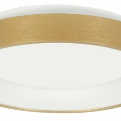 Lampes Dorées-Luminaires Steinhauer Ringlede Plafonnier LED Or, 1 lumière