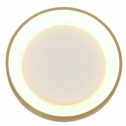 Lampes Dorées-Luminaires Steinhauer Ringlede Plafonnier LED Or, 1 lumière