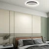 Luminaires Steinhauer Ringlede Plafonnier LED Noir, 1 lumière* Éclairage Led