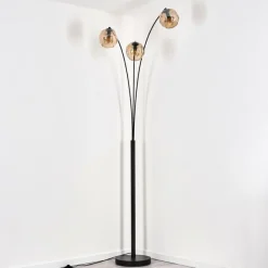 hofstein Ripoll Lampadaire Ambre, 3 lumières