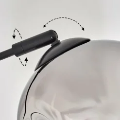 hofstein Ripoll Lampadaire Chrome, 3 lumières