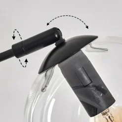 hofstein Ripoll Lampadaire Clair, 3 lumières