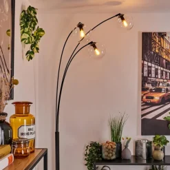 hofstein Ripoll Lampadaire Clair, 3 lumières