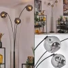 hofstein Ripoll Lampadaire Fumé, 3 lumières