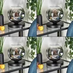 hofstein Ripoll Lampe à poser Chrome, Clair, 1 lumière