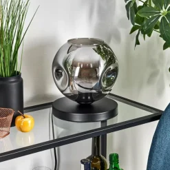 Suspension Verre Fumé-hofstein Ripoll Lampe à poser Fumé, 1 lumière