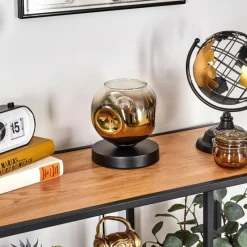 hofstein Ripoll Lampe à poser Noir, 1 lumière