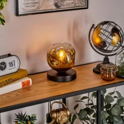 hofstein Ripoll Lampe à poser Noir, 1 lumière