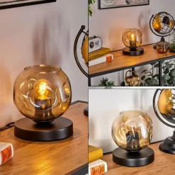 hofstein Ripoll Lampe à poser Noir, 1 lumière