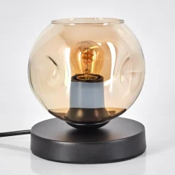 hofstein Ripoll Lampe à poser Noir, 1 lumière