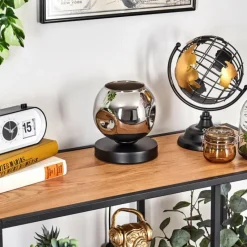 hofstein Ripoll Lampe à poser Noir, 1 lumière