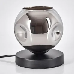 hofstein Ripoll Lampe à poser Noir, 1 lumière