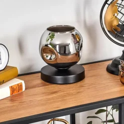 hofstein Ripoll Lampe à poser Noir, 1 lumière