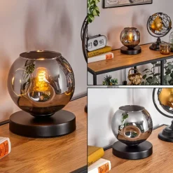 hofstein Ripoll Lampe à poser Noir, 1 lumière