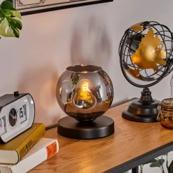 hofstein Ripoll Lampe à poser Noir, 1 lumière