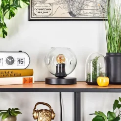 hofstein Ripoll Lampe à poser Noir, 1 lumière