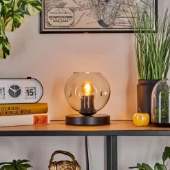 hofstein Ripoll Lampe à poser Noir, 1 lumière