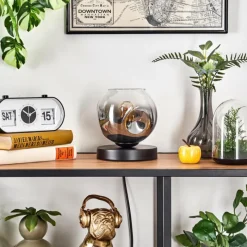 hofstein Ripoll Lampe à poser Noir, 1 lumière