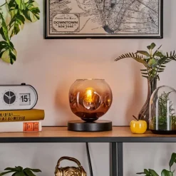 hofstein Ripoll Lampe à poser Noir, 1 lumière