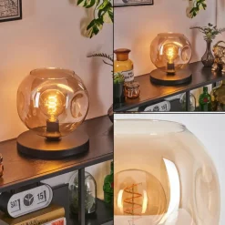 hofstein Ripoll Lampe à poser Noir, 1 lumière