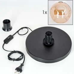 hofstein Ripoll Lampe à poser Noir, 1 lumière