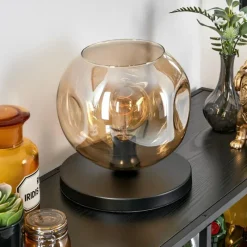 hofstein Ripoll Lampe à poser Noir, 1 lumière