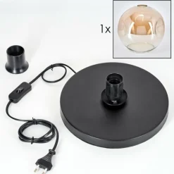 hofstein Ripoll Lampe à poser Noir, 1 lumière