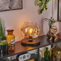 hofstein Ripoll Lampe à poser Noir, 1 lumière