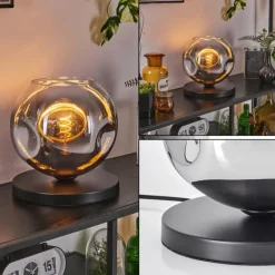 hofstein Ripoll Lampe à poser Noir, 1 lumière