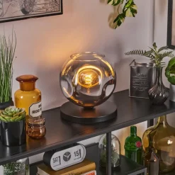 hofstein Ripoll Lampe à poser Noir, 1 lumière