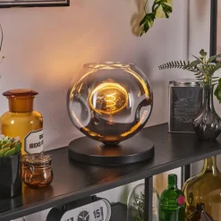 hofstein Ripoll Lampe à poser Noir, 1 lumière