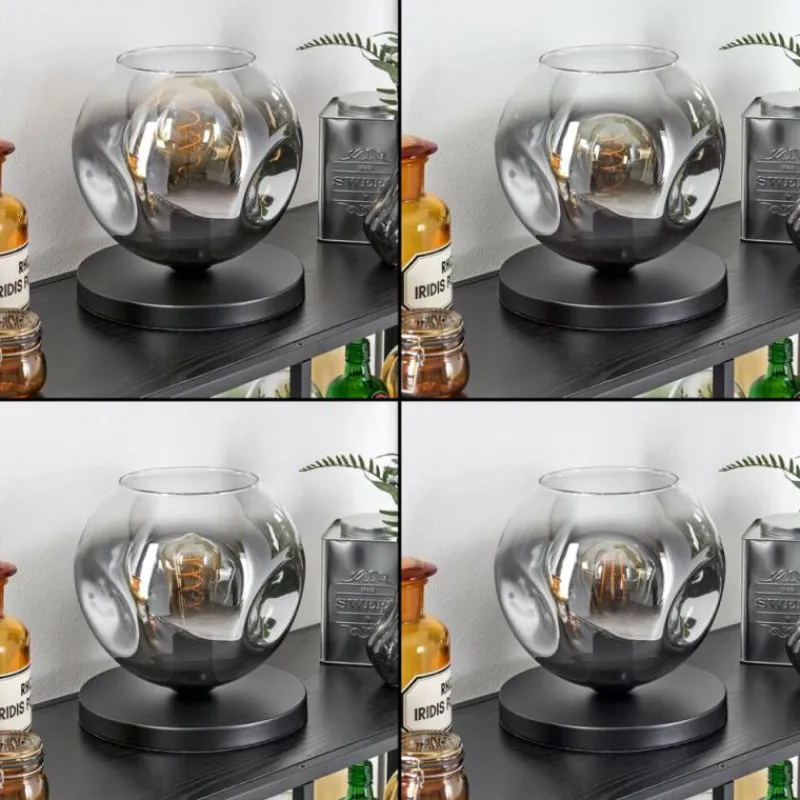 hofstein Ripoll Lampe à poser Noir, 1 lumière