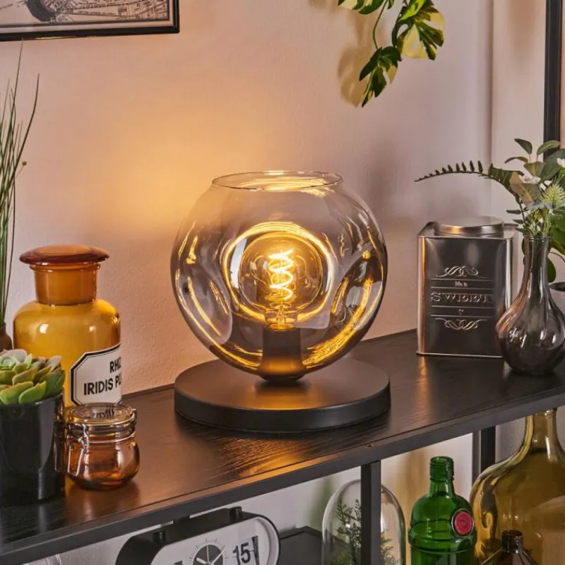 hofstein Ripoll Lampe à poser Noir, 1 lumière