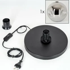 hofstein Ripoll Lampe à poser Noir, 1 lumière