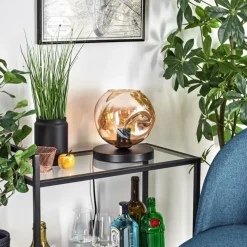 hofstein Ripoll Lampe à poser Noir, 1 lumière