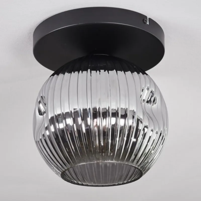 hofstein Ripoll Plafonnier, Boule lumineuse Fumé, 1 lumière