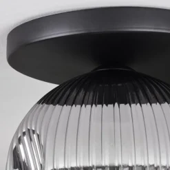 hofstein Ripoll Plafonnier, Boule lumineuse Fumé, 1 lumière