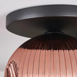 hofstein Ripoll Plafonnier, Boule lumineuse Cuivré, 1 lumière