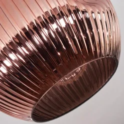 hofstein Ripoll Plafonnier, Boule lumineuse Cuivré, 1 lumière