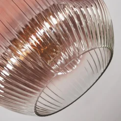 hofstein Ripoll Plafonnier, Boule lumineuse Clair, Cuivré, 1 lumière