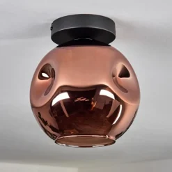 hofstein Ripoll Plafonnier Cuivré, 1 lumière