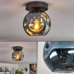 hofstein Ripoll Plafonnier, Spot de plafond Bleu, 1 lumière