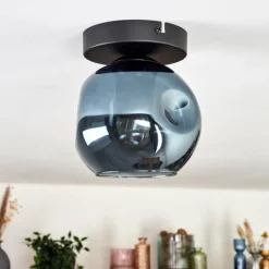 hofstein Ripoll Plafonnier, Spot de plafond Bleu, 1 lumière