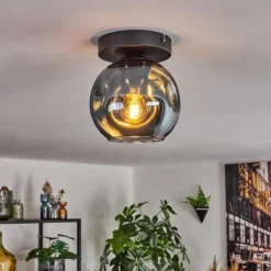 hofstein Ripoll Plafonnier, Spot de plafond Bleu, 1 lumière