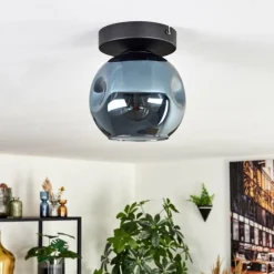 hofstein Ripoll Plafonnier, Spot de plafond Bleu, 1 lumière