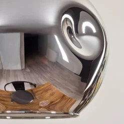 hofstein Ripoll Suspension, Boule lumineuse, Suspension Écru, Noir, 5 lumières