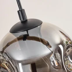 Suspension Verre Fumé-hofstein Ripoll Suspension, Boule lumineuse, Suspension Fumé, 5 lumières